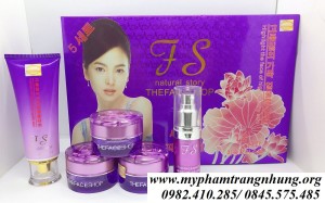 BỘ THE FACE SHOP TÍM 5IN1 ĐẶC TRỊ NÁM HÀN QUỐC.