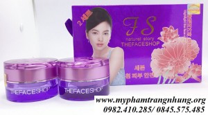 BỘ ĐÔI KEM TRỊ NÁM DƯỠNG TRẮNG DA THE FACE SHOP TÍM