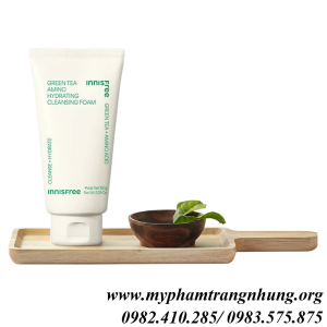 SỮA RỬA MẶT INNISFREE TRÀ XANH GREEN TEA HYADRATING AMINO ACID CLEASING HÀN QUỐC