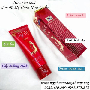 sua-rua-mat-my-gold-korea-red-ginseng-130ml-mo-nam