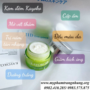 kem-tri-nam-kayoko-xanh-5in1-nhat-ban