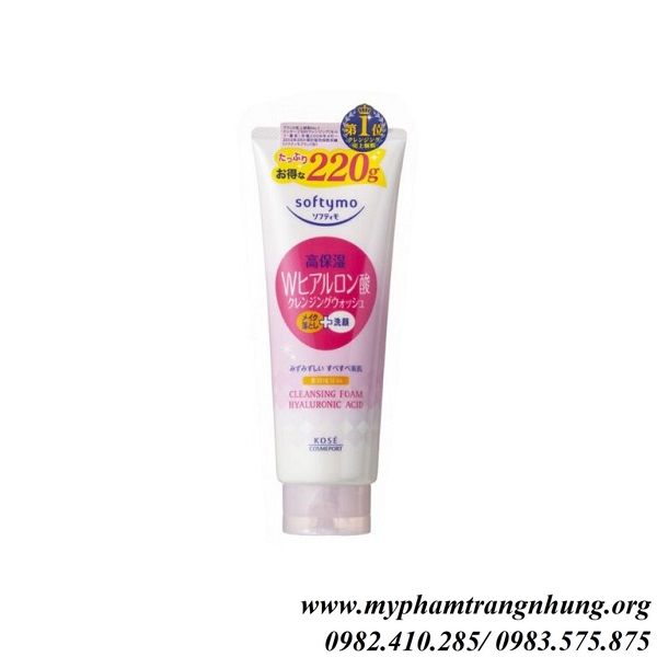 sua-rua-mat-kose-softymo-cleansing-foam-hyaluronic-acid