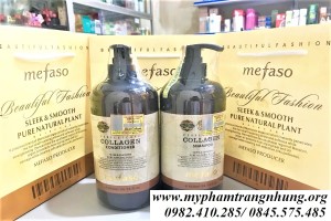 Bộ dầu gội xả collagen argan mefaso – Ý