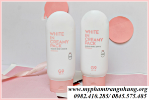 Kem Tắm Trắng G9 Skin White In Creamy Pack Hàn Quốc