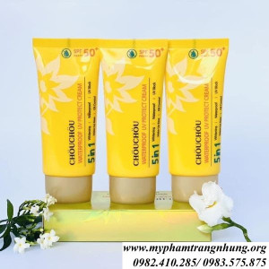 KEM CHỐNG NẮNG CHOUCHOU WATERPROOF UV PROTECT CREAM 5IN1