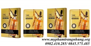 Mặt nạ lụa vàng 24k Goldzan Silk Mask
