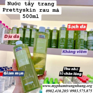 nuoc-tay-trang-prettyskin-rau-ma-han-quoc