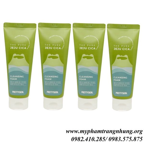 sua-rua-mat-prettyskin-rau-ma-150ml
