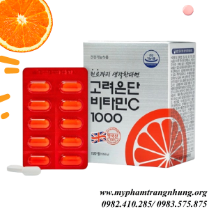 VIÊN UỐNG VITAMIN C 1000MG BÍ QUYẾT CHO LÀN DA TRẮNG HỒNG & RẠNG RỠ
