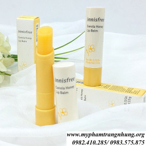 son-duong-innidfree-canola-honey-lip-balm