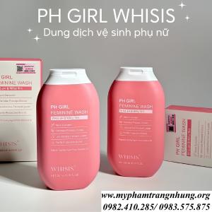 DUNG DỊCH VỆ SINH PHỤ NỮ WHISIS pH GIRL 200ML HÀN QUỐC