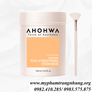 MẶT NẠ Ủ TRẮNG DA AHOHWA TONE UP BRIGHTENING 500G HÀN QUỐC