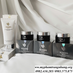 BỘ KEM NÁM YOUNG BEAUTY CHĂM SÓC & BẢO VỆ LÀN DA TOÀN DIỆN